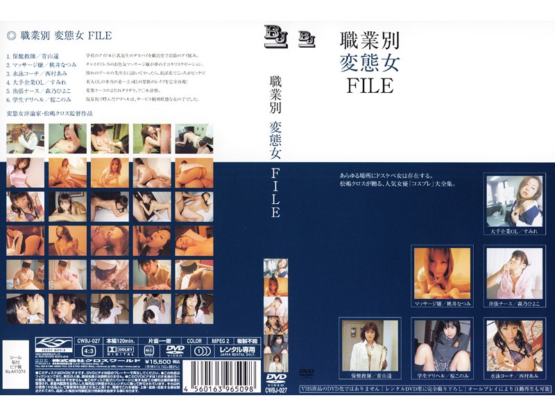 職業別 変態女 FILE