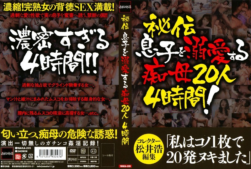 秘伝 息子を溺愛する痴母20人 4時間